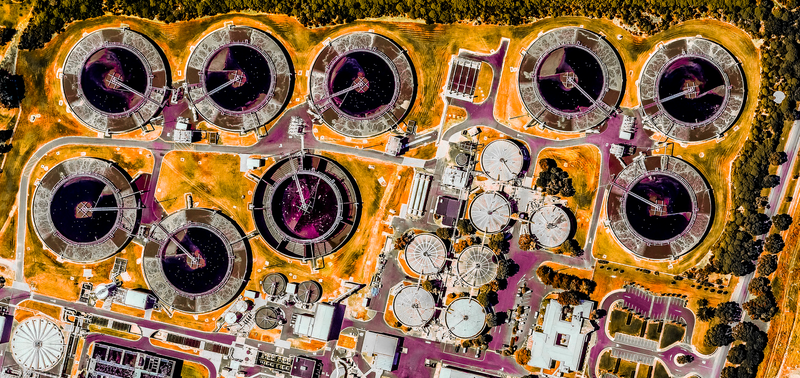 Illustration for article titled These Stunning Geometric Patterns Were Created From Google Earth Images